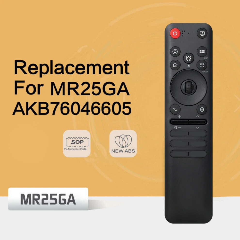 Akb76046605 Simplified Operation Replacement Voice Remote Control For Tvs 7695001195966