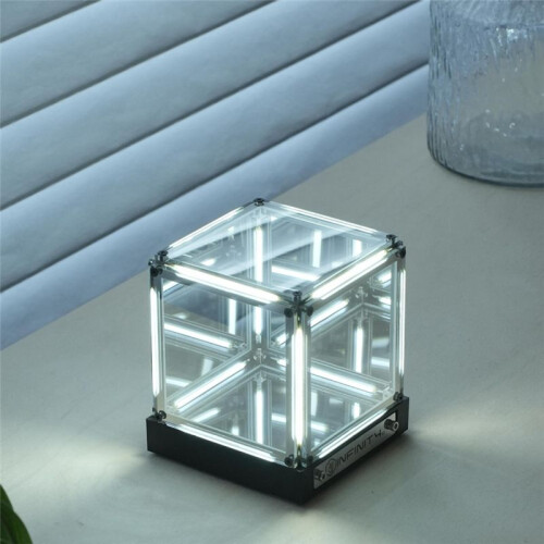 Electric Game Atmosphere Lamp Four-Dimensional Space Handheld Creat Abyss Ornament for Desktop Science Consumers,B 2