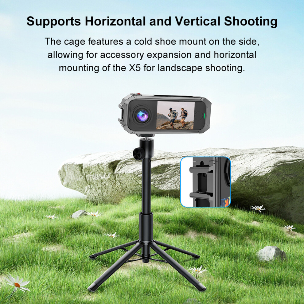 Protective Frame For X4 Air Cameras Cage Rig Housing With Shockproof Design 7695001226981