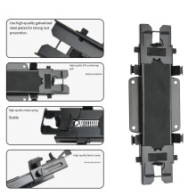 Wireless Speaker Wall Mount Bracket Zinc Steel Plate for 16 to 28Cm Speakers