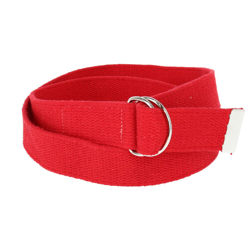 CTM Cotton Web 32 mm Belt with D Ring Buckle