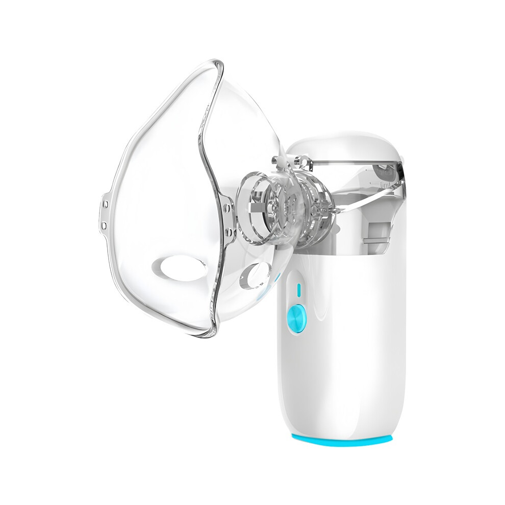 Stoyotu White (White) Portable Nebulizer Silent Autoclean Inhaler For Adult Kids Medical Inhalator Handheld Mesh Atomizer Humidifier Mini Nebulizador