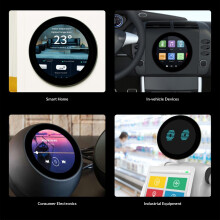 Circular Touches Screen 4inch Capacitive with IPS Support 720x720 Resolution