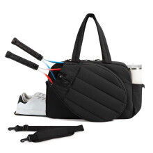 Tennis Bag Badminton Rackets Bag Large Storage Outdoor Travel Sports Training Shoulder Bag Pickleball Paddle Handbag B