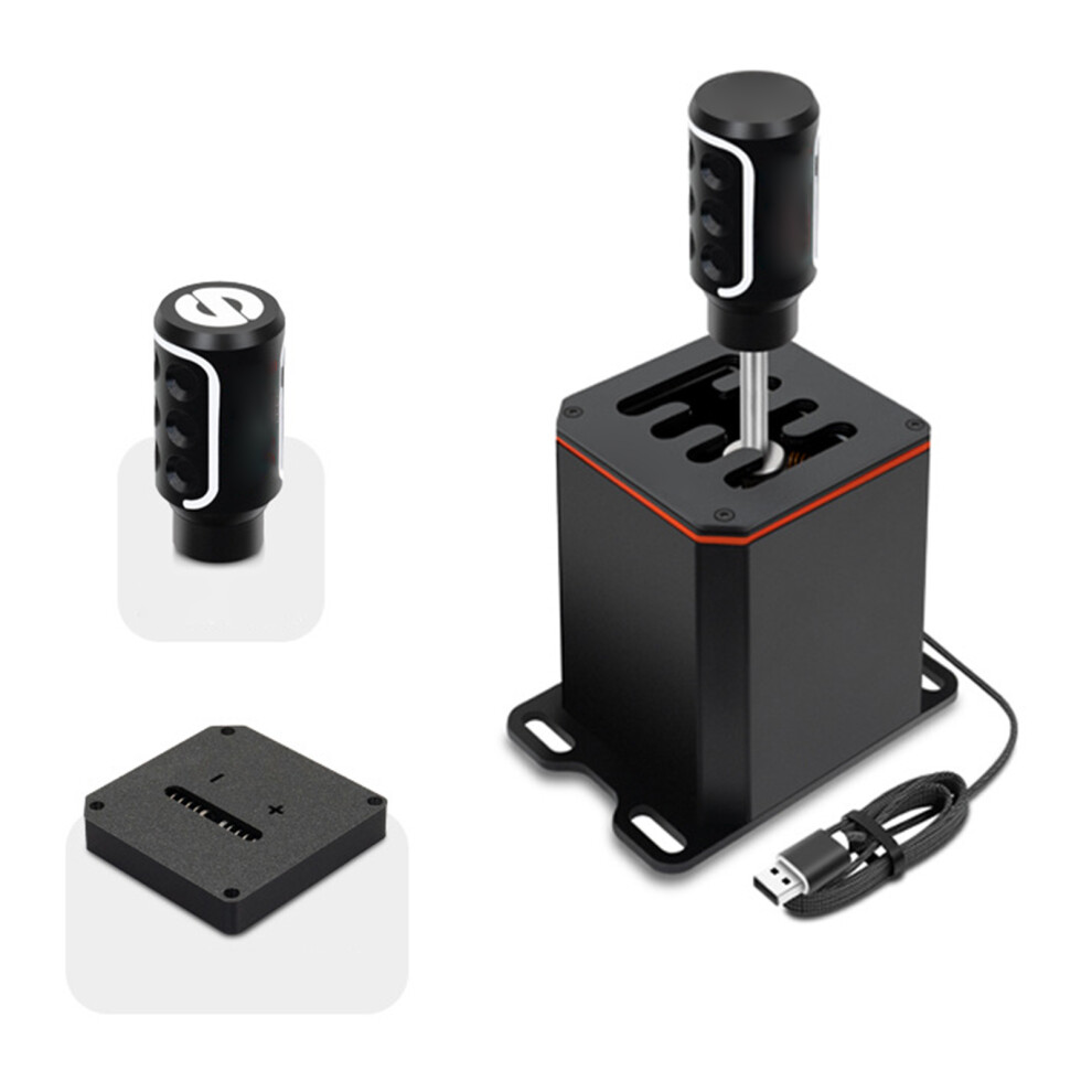 Simulators Shifter With Bracket Quick Install Adjustable Enhancing Experience 7695001227414