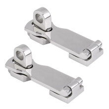 2X AçO InoxidáVel Flush Porta Hatch Compartimento DobráVel DobradiçA DobradiçA FundiçãO para Marinho AcessóRios Marinhos