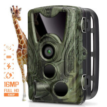 Trail Hunting Camera 20MP 1080P Wildlife Surveillance IP65 Waterproof PIR Sensor Tracking Camera for Outdoor Security