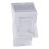 Cablenet LJ6C Keystone Angled Shutter White 1