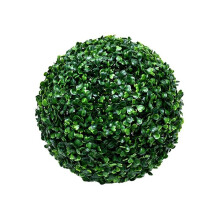 Boules de Verdure Imitation Buis Boules Rondes Vertes Sans Coupe Boules Topiaires Artificielles Décoration de Table pour la Maison en Plein Air D