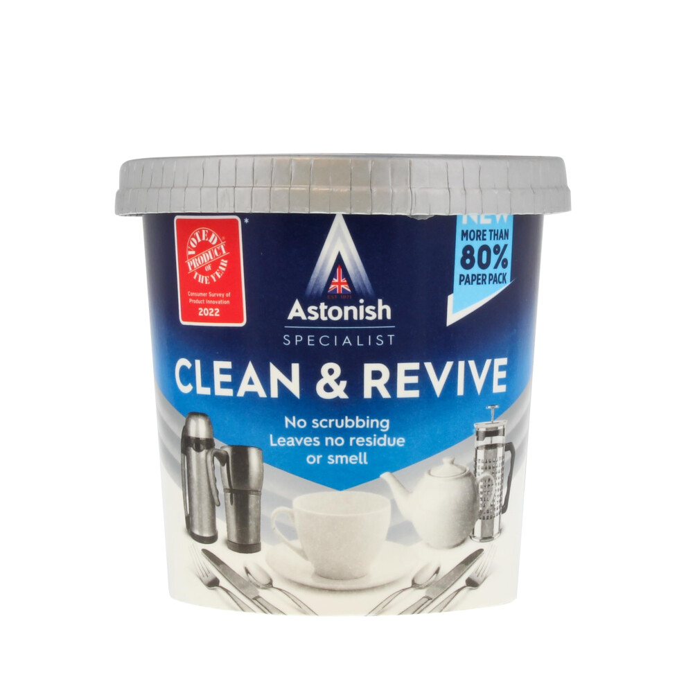 Astonish Specialist Clean & Revive Stain Remover, Removes Ingrained