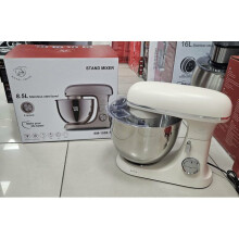 Pétrin - ROYAL SWISS - 8,5 L - 2000 W - Design Crème - Base Anti-Vibration