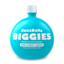 BuzzBallz BIGGIES Berry Cherry Limeade, Ready to Drink Berry Cocktail, 13.5% ABV
