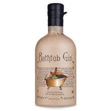 Bathtub Gin, 70cl - Double-Infused 40.3% ABV Craft Gin with Orange