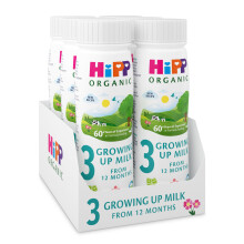 HiPP Organic 3 Growing up Baby Milk Ready to feed liquid formula,