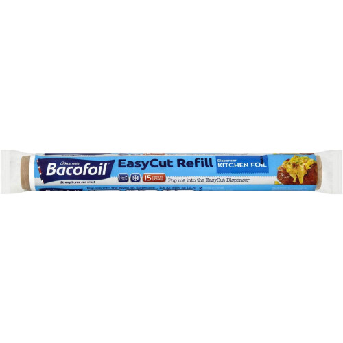3 x Easy Cut Refill Kitchen Foil 300mm, 15m