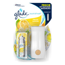 Glade Touch & Fresh (Brise One Touch) Mini Spray Room Fragrance Holder Including 1 Refill, Fresh Lemon (Limone) 10 ml