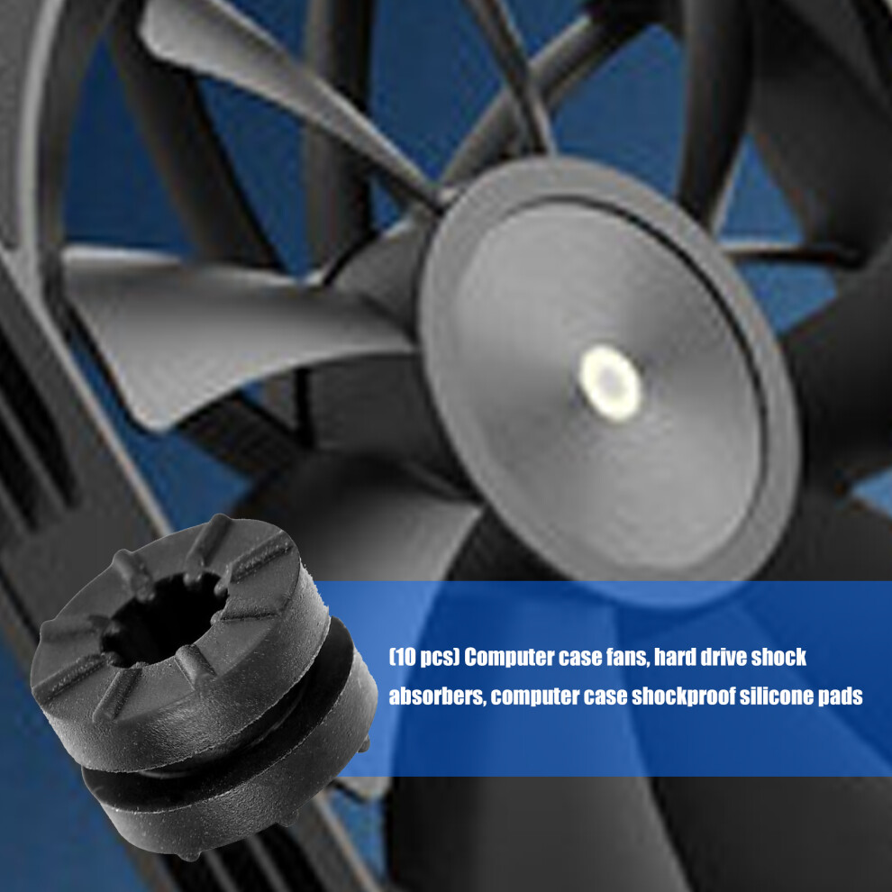 Universal Silicone Damping Pad For Reducing Pc Case Fan And Hard Disk Vibration 7695001162180