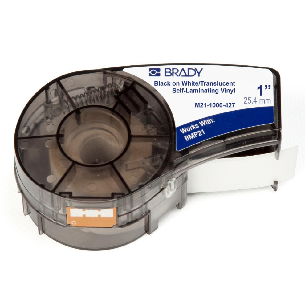 Brady Self-Laminating Vinyl Tape For Bmp21-Plus; Bmp21-Lab; Bmp21; Idpal; Labpal 25.40 Mm X 4.30 M 662820899983