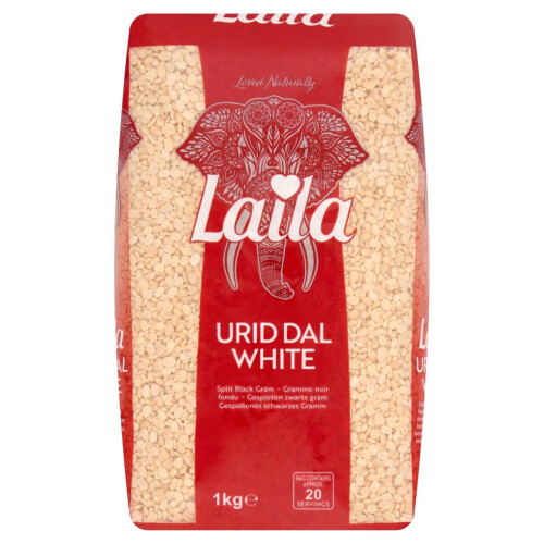 Laila Urid Dal White, 1Kg (Pack of