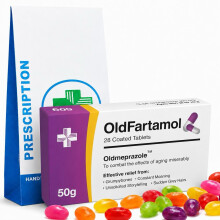 Funny Prank Pill Box with Sweets, Gag Gifts for Friends, 20th 30th