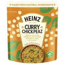 HEINZ Curry Chickpeas with Coconut and Spinach - Meal for One, Made From Natural