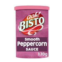 Bisto Deliciously Smooth Peppercorn Sauce Mix, 170 g Drum (Pack of