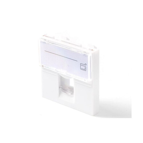 Lanview by Logon EURO OUTLET 45x45 - 1-PORT MODULE