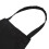 Unisex 2 Pocket Black Kitchen Apron Bib, One Size in Medium 8