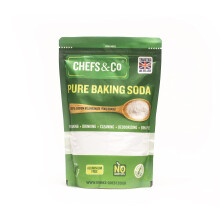 CHEFS & CO | Pure Baking Soda (1 KG) | 100% Sodium Bicarbonate of Soda Food Grad