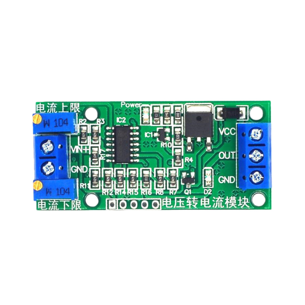Isolated Voltage To Current Converter Module 0-15V To 4-20Ma Current Transmitter 7695001225168