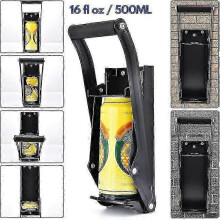 Can Crusher & Bottle Opener - Heavy Duty 16OZ 2 in 1 500ml Aluminium Drinking Tin Can Kitchen Recycl