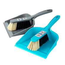 MR.SIGA Dustpan and brush set - Pack of 2, Blue &