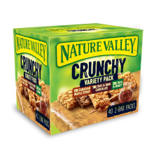 Nature Valley Crunchy Granola Bars Variety, Pack of 40