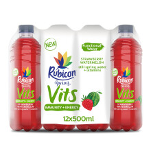 Rubicon Spring Vits Strawberry Watermelon Still Vitamin Water