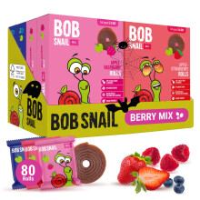 Bob Snail Fruit Roll Ups – Healthy Sweets Snacks, Real Dried Fruits,