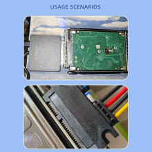 Quick Install Hard Drive Adapters SATAs 22PIN to SASs 29Pin for Servers Computers