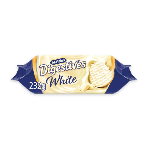 McVitie's White Digestive Biscuits, 232 g (Pack of 1)