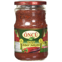 Öncü Mild Red Pepper Paste - 700gr Jar - Turkish