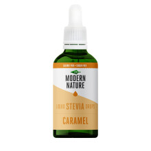 Modern Nature Caramel Flavour Drops | Sugar Free Coffee Syrup, Liquid