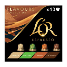 L'OR Espresso Flavours Variety Bundle x40 Nespresso* Compatible