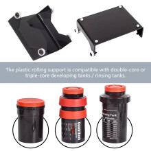 Darkroom Film Processing Development Supplies Manual Rolling Rinse Holder