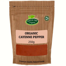 Organic Cayenne Pepper 250g by Hatton Hill Organic