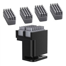 BIQU Panda Brush PX Nozzle Wiper Print Cleaner Silicone Brush Mounted Scrubber with 4pcs Spare Silicone for P1 X1