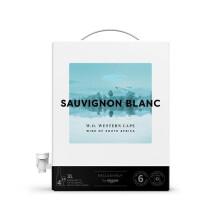 by Amazon South African Sauvignon Blanc, White Wine, 3L Bag in a Box