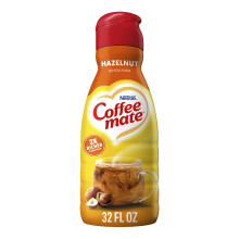 Coffee-Mate, Liquid Coffee Creamer, Hazelnut, Quart, 946g