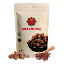 Star Anise (Badiyan) Whole Star Anise 50g (1.76 oz) - Premium Quality