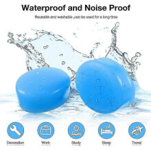 2025 Ear Plugs for Sleeping Soft Reusable Moldable Silicone Earplugs, 3boxs