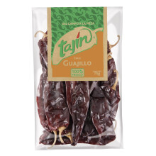 Dried Guajillo Chillies, Pack 75g - Chili Guajillo Seco TAJÍN 75g