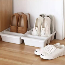 Organizador de Sapatos Empilhável Que Economiza Espaço, Armário de Prateleiras para Sapatos, Caixa de Armazenamento Moderna para Dormitório,