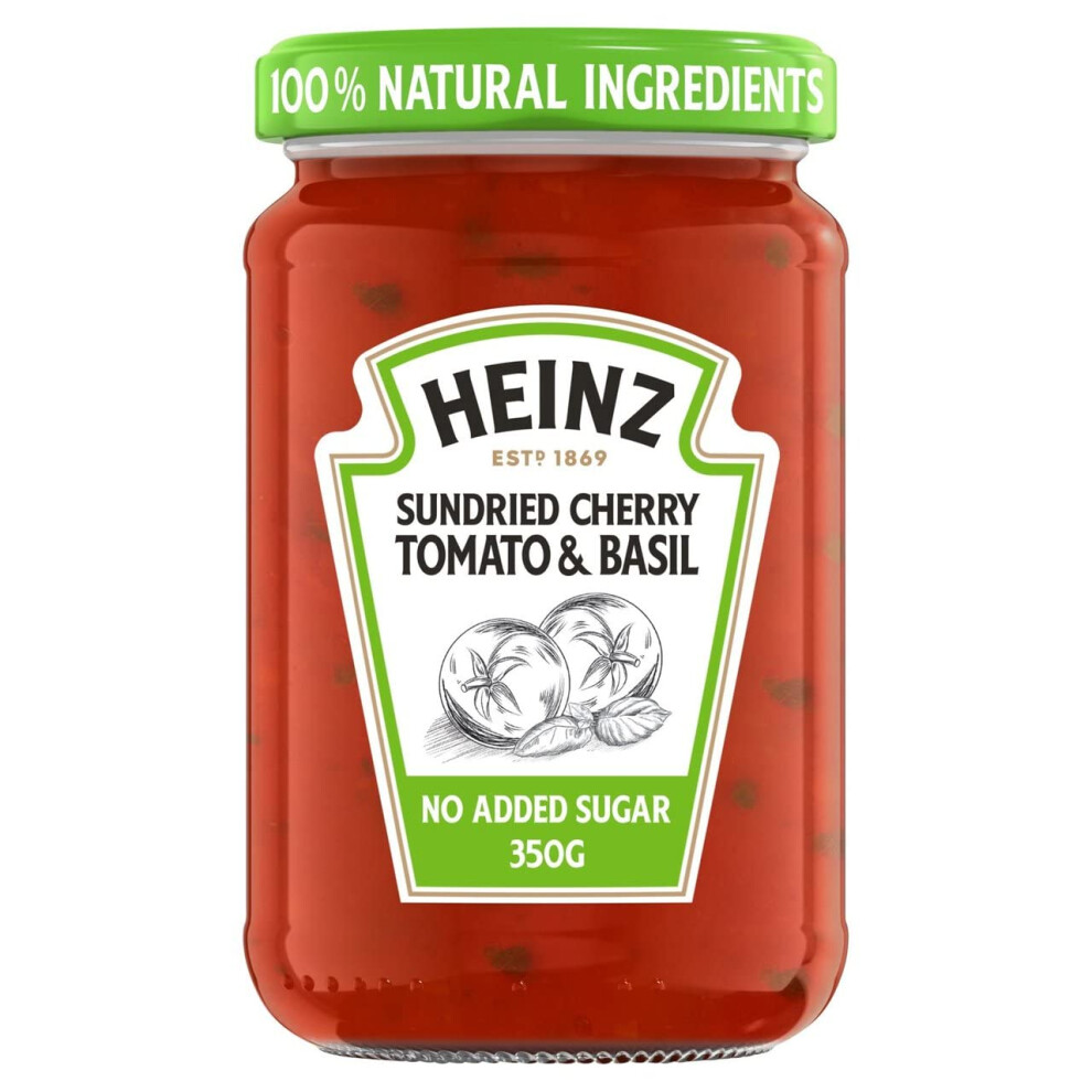Heinz Cherry Tomato & Basil Italian Pasta Sauce, 350G